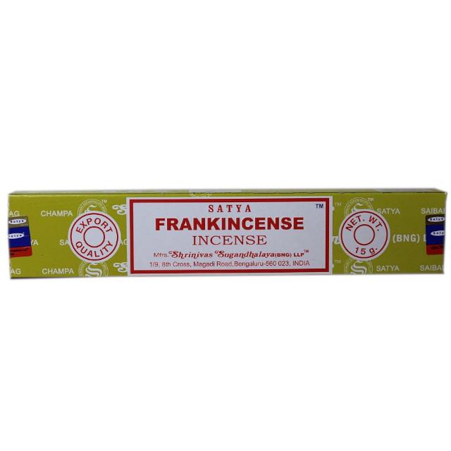 Satya Frankincense 15g | 1 Pack (12 Sticks) - westbasedirect.com