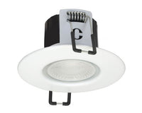 Collingwood DLT388MW5530 H2 Lite 4.3W Dimmable LED Fire-Rated Downlight 3000K Matt White