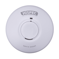 HiSPEC HSSA/PE Mains Power INTERCONNECTABLE Smoke Detector + 9v Backup Battery
