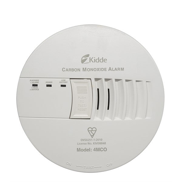 Kidde K4MCO 230V Mains Powered Interconnectable Carbon Monoxide Alarm ...