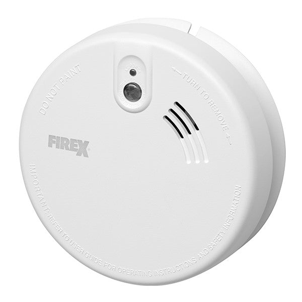 Kidde KF20 Firex Mains Powered Optical Smoke Alarm with Alkaline Battery Back-Up - westbasedirect.com