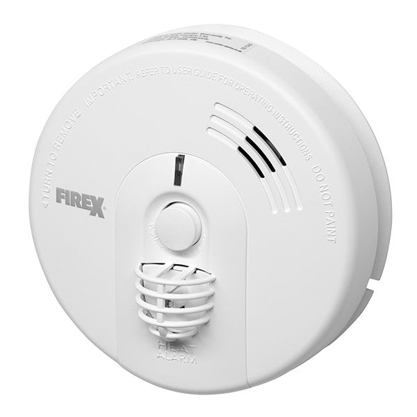 Kidde KF30R Firex Mains Powered Heat Alarm with Sealed-In Rechargeable Battery Back-Up - westbasedirect.com