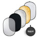 Phot-R 150x200cm Collapsible 5-in-1 Studio Reflector - westbasedirect.com