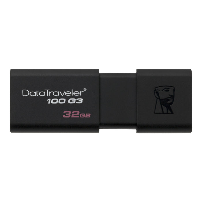 Kingston 32GB USB 3.0 DataTraveler 100 G3 (100MB/s read) - westbasedirect.com