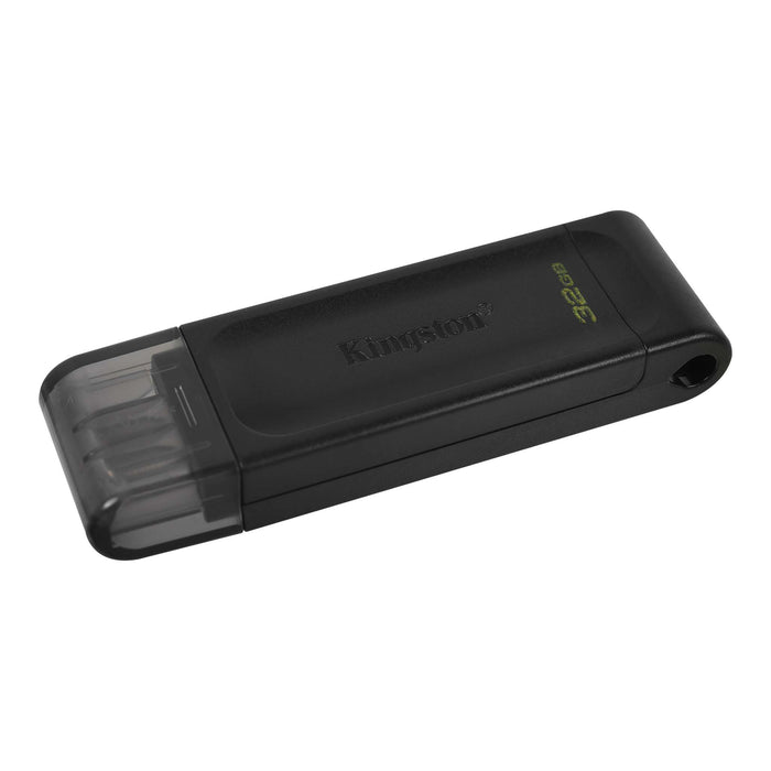 Kingston 32GB USB-C 3.2 Gen 1 DataTraveler 70 - westbasedirect.com