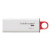 Kingston 32GB USB 3.0 DataTraveler I G4 (White + Red) - westbasedirect.com