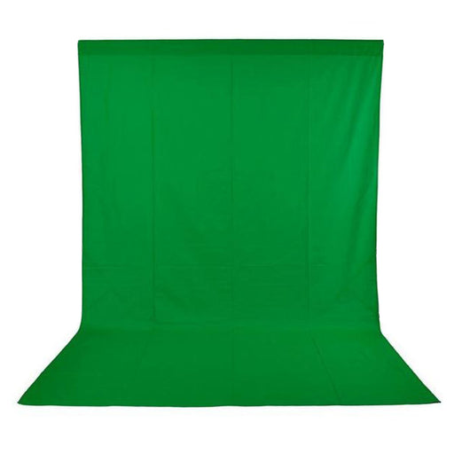 Phot-R 3x3m Green 100% Cotton Backdrop - westbasedirect.com