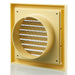 Blauberg BB-CHK-125-3-VSCS Cooker Hood Fixed Blade Grille Wall Vent Duct Kit Fan Extractor 5" 125mm Cotswold Stone - westbasedirect.com