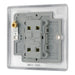 BG NBS13 Nexus Metal Intermediate Light Switch 10A - Brushed Steel - westbasedirect.com