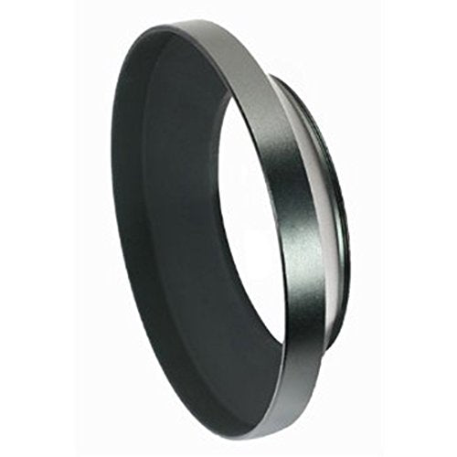Phot-R 49mm Screw-In Wide-Angle Metal Lens Hood - westbasedirect.com