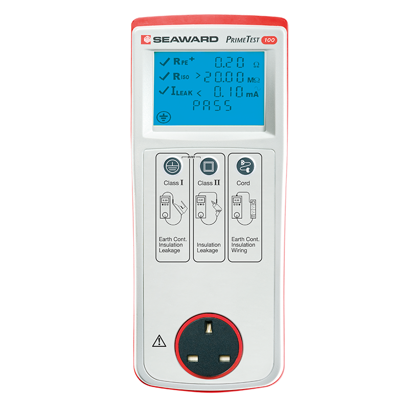 Di-LOG PT100 Seaward PAT, IEC Lead & Power Socket Tester ...