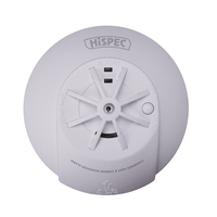 HiSPEC HSSA/HCO/RF10-PRO Mains Power RF COMBI Fast Fix Heat & Carbon Monoxide Detector RF10-PRO + 10yr Rech Battery Backup