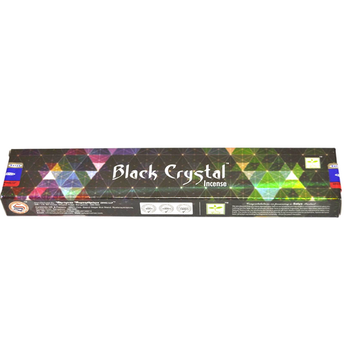 Satya Black Crystal 15g | 1 Pack (12 Sticks) - westbasedirect.com