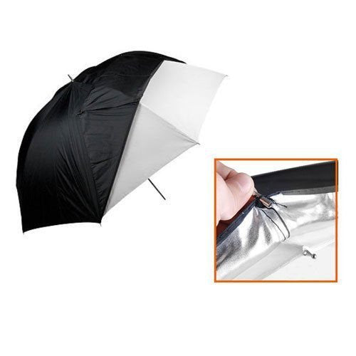 Phot-R 43" Black/White Studio Umbrella - westbasedirect.com