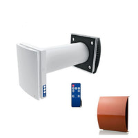 Blauberg VENTO-DUO-AIR-TER Vento Duo-Air Decentralised Single Room Heat Recovery Unit - WiFi - Terracotta Cowl