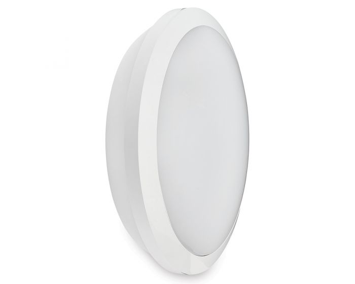 Collingwood WL9527MCS 15-25W IP65 1750-3000lm CCT Round LED Bulkhead w ...